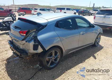 2019 Hyundai Veloster 2.0 from USA, damaged, VIN KMHTG6AF9KU018597